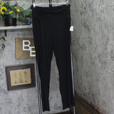 A Pea In The Pod Maternity Ruched Rolling Waist Pajama Pants Bottoms Black L