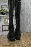 Wild Fable Kenzi Wide Calf Western Boots with Memory Foam Insole Jet Black 7M-WC