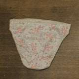 Charter Club Womens Everyday Cotton Bikini Panty Gray Multi M