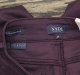 NYDJ Marilyn Petite Straight Leg Jeans A695157 Fig Purple 6P