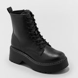 Wild Fable Women's Zea Combat Boots 87930209 Black 7M