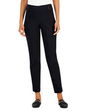 JM Collection Knit Studded Pull-On Tummy Control Pants 51844DP460 Deep Black L