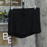 Stars Above Women's Plus Size Beautifully Soft Pajama Shorts 82387969 Black 1X