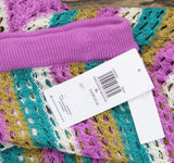 Hurley Juniors Crochet Pull On Cover Up Pants Hurley Orchid Multi XL