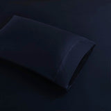 Madison Park 600 TC Pima Cotton Bed Sheet Set 4-Piece MP20-8000 Navy Blue King