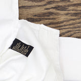 DG2 by Diane Gilman Star Denim Jean Button Up Trucker Jacket Ivory Off White M