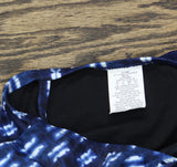 Swim Solutions Womens Printed Tummy-Control One Piece Swimsuit Shibori Blue 12