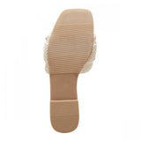 Universal Thread Chrissy Slide Sandals with Memory Foam Insole Beige Brown 10M