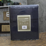 Madison Park 600 TC Pima Cotton Bed Sheet Set 4-Piece MP20-8000 Navy Blue King