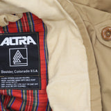 Altra Mens Vintage Microfiber Flannel Lined Bomber Jacket Brown See Measurements