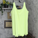 Old Navy Womens Knit Active Powersoft Romper One Piece Skort Bright Green 4X