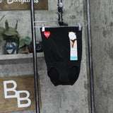 Assets By Spanx Womens Remarkable Results High-Waist Control Briefs Very Black S