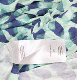 Motherhood Maternity V-Neck Sleeveless Maternity Maxi Dress Blue Multi XS