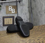 Mia Rasia Womens Round Toe Ballet Flat Sandals GS1578607 Black 10M