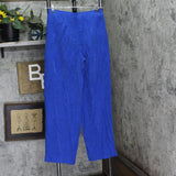 DKNY Womens Twill Tie-Front Pleate Lapis Blu 4 P4GKTX72 Lapis Blue 4