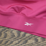 Reebok Womens Padded Workout Ready Sports Bra HI6919 Pink / White 2XL