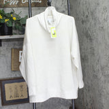 All In Motion Airy Sleek Funnel Neck Sweatshirt 94737164 Cream Off White 2XL