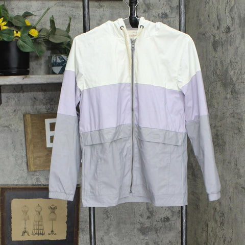 Weatherproof Vintage Women's Rain Slicker Jacket 1295333 Colorblock Purple S