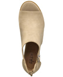 Style & Co Womens Jennaa Shooties Heeled Shoes 10014037200 Taupe Brown 10M