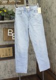 Universal Thread Womens Highest-Rise Vintage Straight Jeans Light Wash Blue 2