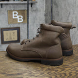 Goodfellow & Co Men's Jeffrey Combat Boots 88097729 Brown 12