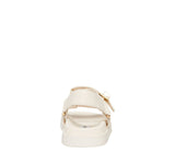 Steve Madden Womens Mona Sandal Stay Put Slingback Bone Leather Off White 9M