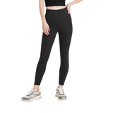 A New Day Womens High Waisted Everyday Active 7/8 Leggings 87349441 Black M