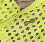 Dotti Womens Cotton Openwork Dot Shirt Swim Cover Up 85287 Citrine Green L