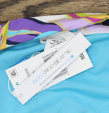 Bleu Rod Beattie Skirted Hipster Bottom Swim Living Color Print Blue Multi 10