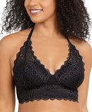 Maidenform Womens Casual Comfort Convertible Wirefree Bralette DM1188 Black 38C