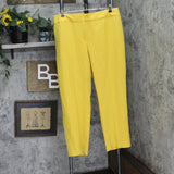 Kasper Womens Plus Size Fly Front Slim Pant 10902147 Butterscotch Yellow 18W