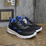 Avalanche Boys Lace Up Low Top Sneakers Black / Blue 13