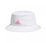 Adidas Women's Essentials Plus Bucket Hat 5156075 White/Bliss Pink One Size