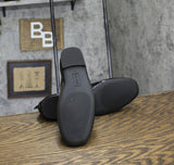 Sun + Stone Womens Cecillee Triple Strap Mary Jane Flats Black Patent 8M