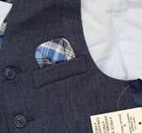 Nautica 4-Piece Formal Suit Set NDFHR17J-425 Tanzanite Blue 4