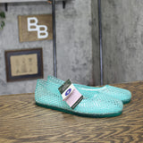Wild Fable Isabella Jelly Flats 92986668 Turquoise Green 6M