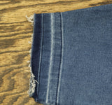 INC International Concepts Leg Frayed Hem Jeggings Jeans Pineapple Wash Blue 16W
