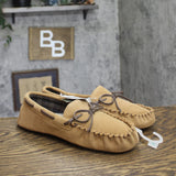 Goodfellow & Co Mens Topher Moccasin Slippers 91308410 Chestnut Brown 9M