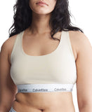 Calvin Klein Modern Cotton Naturals Unlined Wireless Bralette Stone Brown 1X
