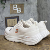 S Sport By Skechers Archie Lace Up Memory Foam Athletic Sneakers White 10.5