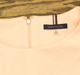 Tommy Hilfiger Scuba Crepe Colorblock Sheath Dress Colorful Rose Pink Multi 8P