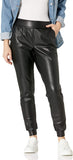 Seven7 Women's Faux Leather Ponte Jogger 7M1074