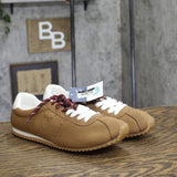 Universal Thread Womens JoJo Sneakers Double Lace Low Top 94462318 Brown 9.5M