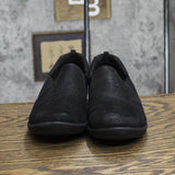 Clarks Womens Sillian Paz Slip On Loafer Shoes Black Synthetic Nubuck 9.5M