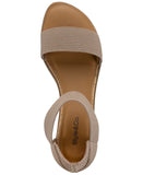 Style & Co Eileen Elasticized Round Toe Flat Sandals Mountain Trail Brown 8.5M