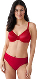 Wacoal Womens Back Appeal Underwire Bra 855303 Barbados Cherry Red 40DD