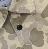 Carhartt Regular Fit Desert Canvas Shirt Jacket I033769 Camo Duck Brown XS