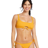 Shade & Shore Women's Ribbed Keyhole Bralette Bikini Top 83478463