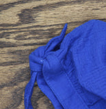 Lauren Ralph Lauren Womens Top & Pants Cover-Up Swim Woven Blue Saturn S