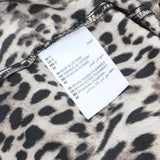 Inc International Concepts Men's Cheetah-Print Satin Pajama Shirt Animal Print M